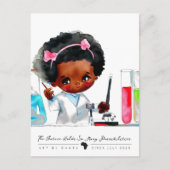 科学者 ポストカード (正面)