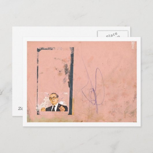 科学者 ポストカード (正面/裏面)