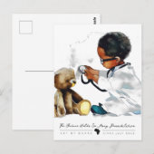 科学者 ポストカード (正面/裏面)