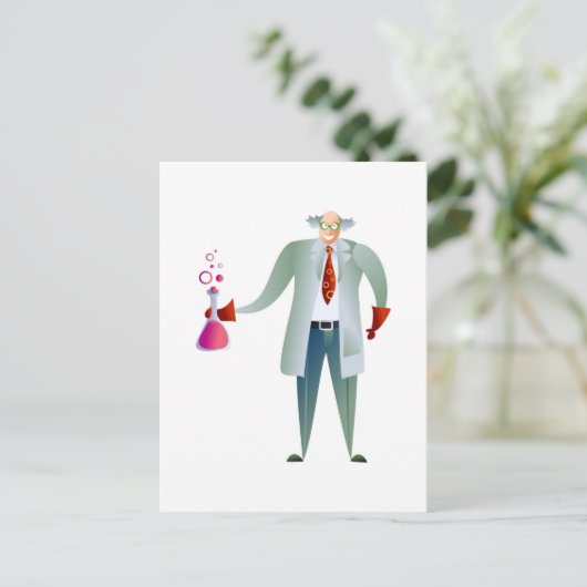 科学者 ポストカード (スタンド正面)