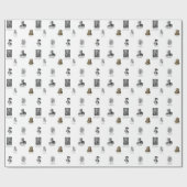 科学者 ラッピングペーパー (フラット)