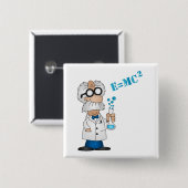 科学者 缶バッジ (正面&裏面)