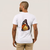 科学蝶Tシャツ Tシャツ (裏面フル)