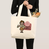 科学袋 ラージトートバッグ (正面(商品))