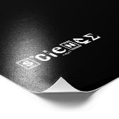 科学記号科学 フォトプリント            (角)