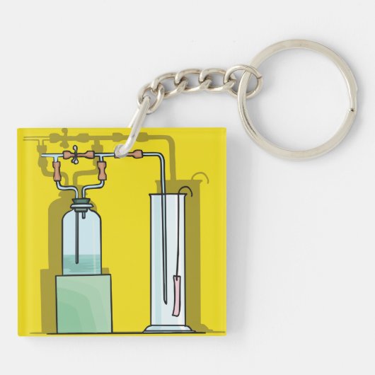 科学試験管 キーホルダー (裏面)