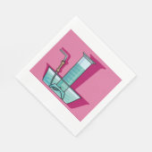 科学試験管 スタンダードランチョンナプキン (角)