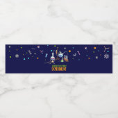 科学誕生日 ペットボトルラベル (シングルラベル)