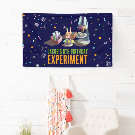 科学誕生日 横断幕 (インサイチュ)