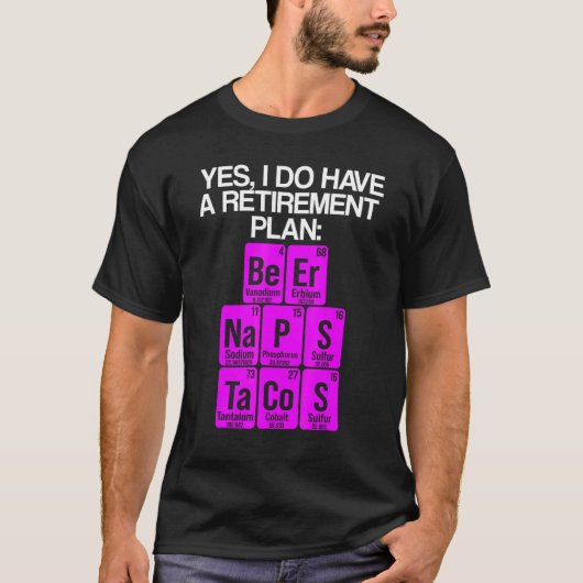 科学退職した先生義務学校退職2 Tシャツ (正面)