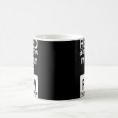 科学退職した先生週末学校の退職 コーヒーマグカップ (中央)