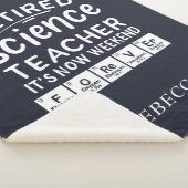 科学退職した先生Its'The Weekend Forever シェルパブランケット (3/4)