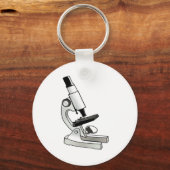 科学顕微鏡 キーホルダー (正面)