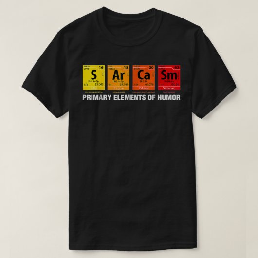 科学風変わりのジョーク1 Tシャツ (デザイン正面)