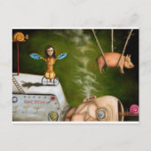 科学風変わり学 ポストカード (正面)