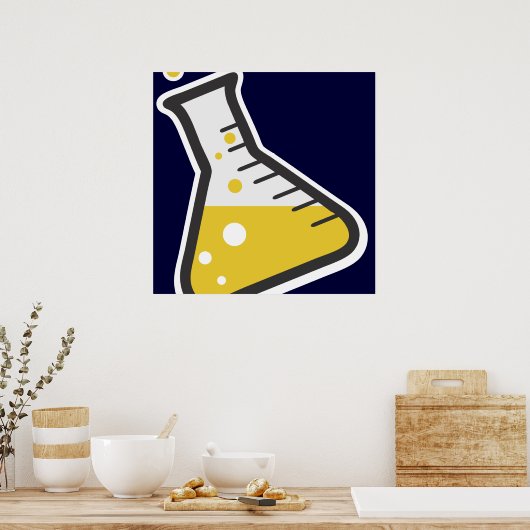 科学風変わり ポスター (キッチン)