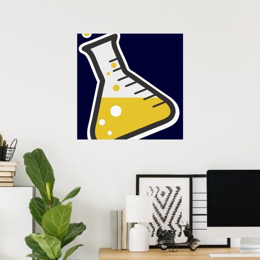 科学風変わり ポスター (ホームオフィス)