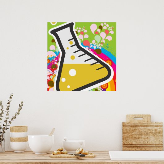 科学風変わり ポスター (キッチン)