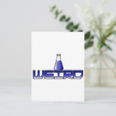 科学風変わり ポストカード (スタンド正面)