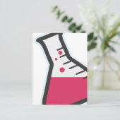 科学風変わり ポストカード (スタンド正面)