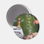 科学風変わり マグネット (正面/裏面)