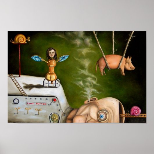 科学風変わり – ロボット工場 ポスター (正面)