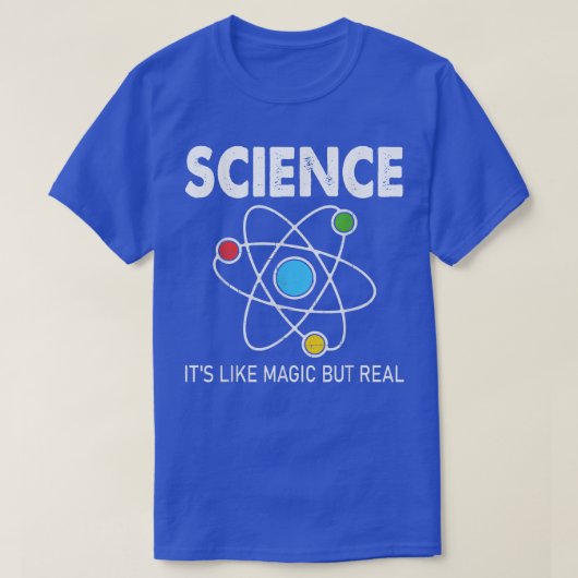 科学魔法だが科学実在先生G Tシャツ (デザイン正面)