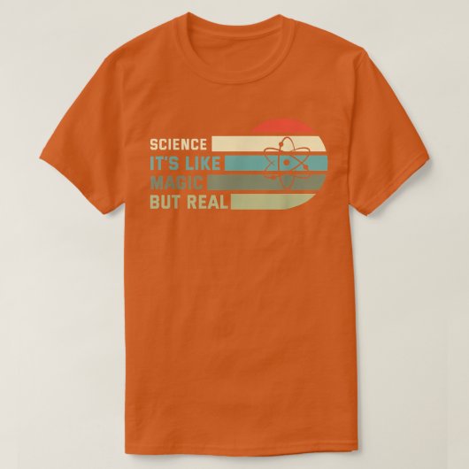 科学魔法だ実在が2017 Tシャツ (デザイン正面)