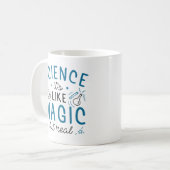 科学魔法だ実在が コーヒーマグカップ (正面左)