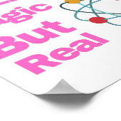 科学魔法だ実在が ポスター (角)