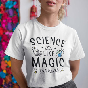 科学魔法だ実在が Tシャツ
