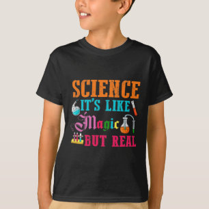 科学魔法未来科学化学の学生 Tシャツ