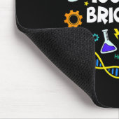 科学100日明るい学生幸せ100日目 マウスパッド (コーナー)