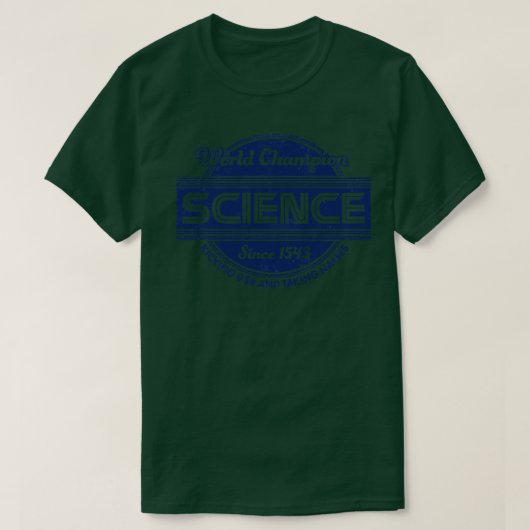 科学1543 Tシャツ (デザイン正面)