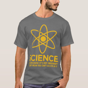 科学-ちょうどので想像… Tシャツ
