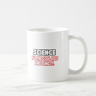 科学…カッコいい子供 コーヒーマグカップ