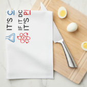 科学 キッチンタオル (四つ折り)