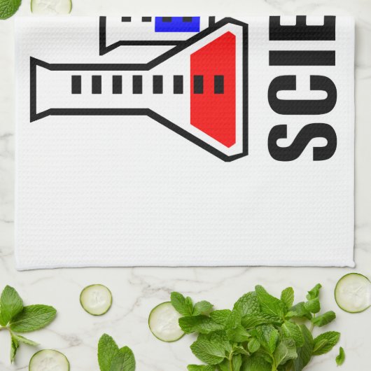 科学! キッチンタオル (折り畳み)