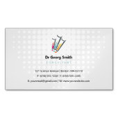 科学 |コンサルタント マグネット名刺 (正面)