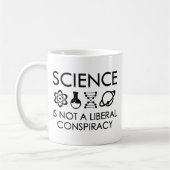 科学 コーヒーマグカップ (左)