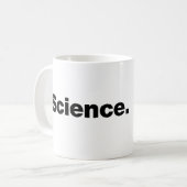 科学 コーヒーマグカップ (正面左)