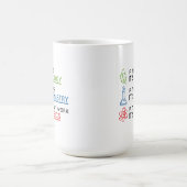 科学 コーヒーマグカップ (中央)