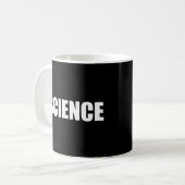科学 コーヒーマグカップ (正面左)
