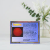 科学、システ太陽のム、始まり ポストカード (スタンド正面)