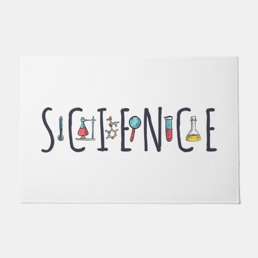 科学 ドアマット (正面)