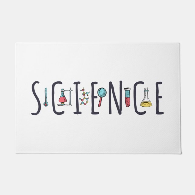 科学 ドアマット (正面)