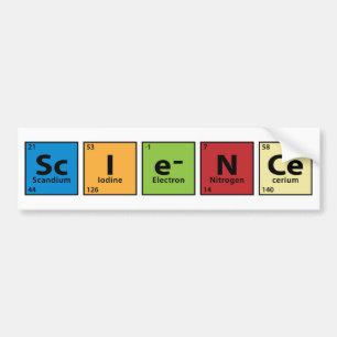 科学 バンパーステッカー