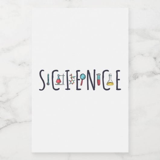 科学 フードラベル (シングルラベル)