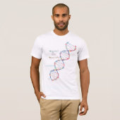 科学 | ベースペアTシャツの向こうに Tシャツ (正面フル)