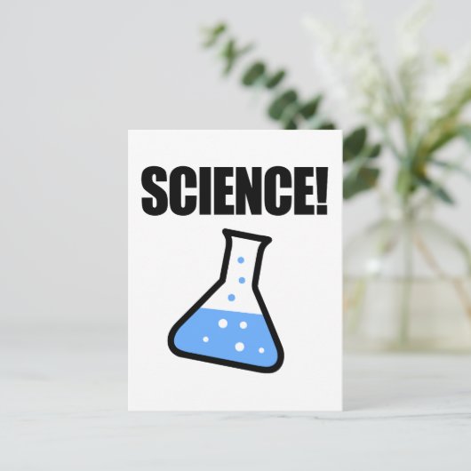 科学！ ポストカード (スタンド正面)